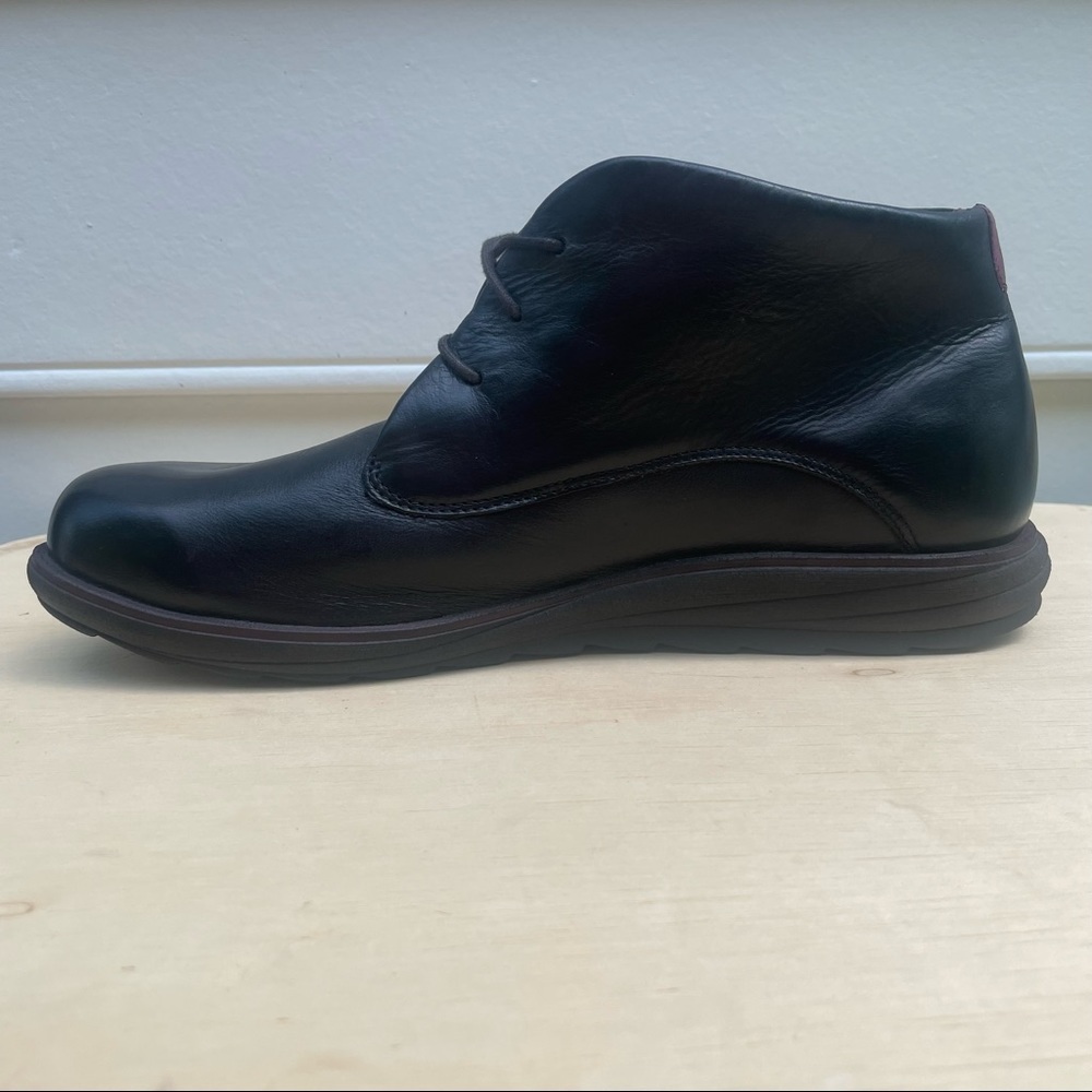 Romika black leather lace up ankle boots 42 - Picture 9 of 15